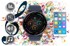 GRAVITY Pametni sat GT1-1 Pro, 1.39", 360 x 360, mjerač krvnog tlaka, crna